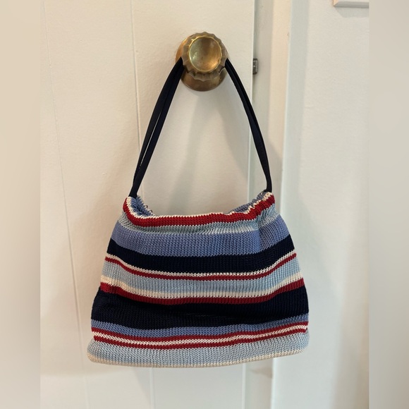 NWOT The Sak red blue white purse with red pouch - Picture 6 of 6